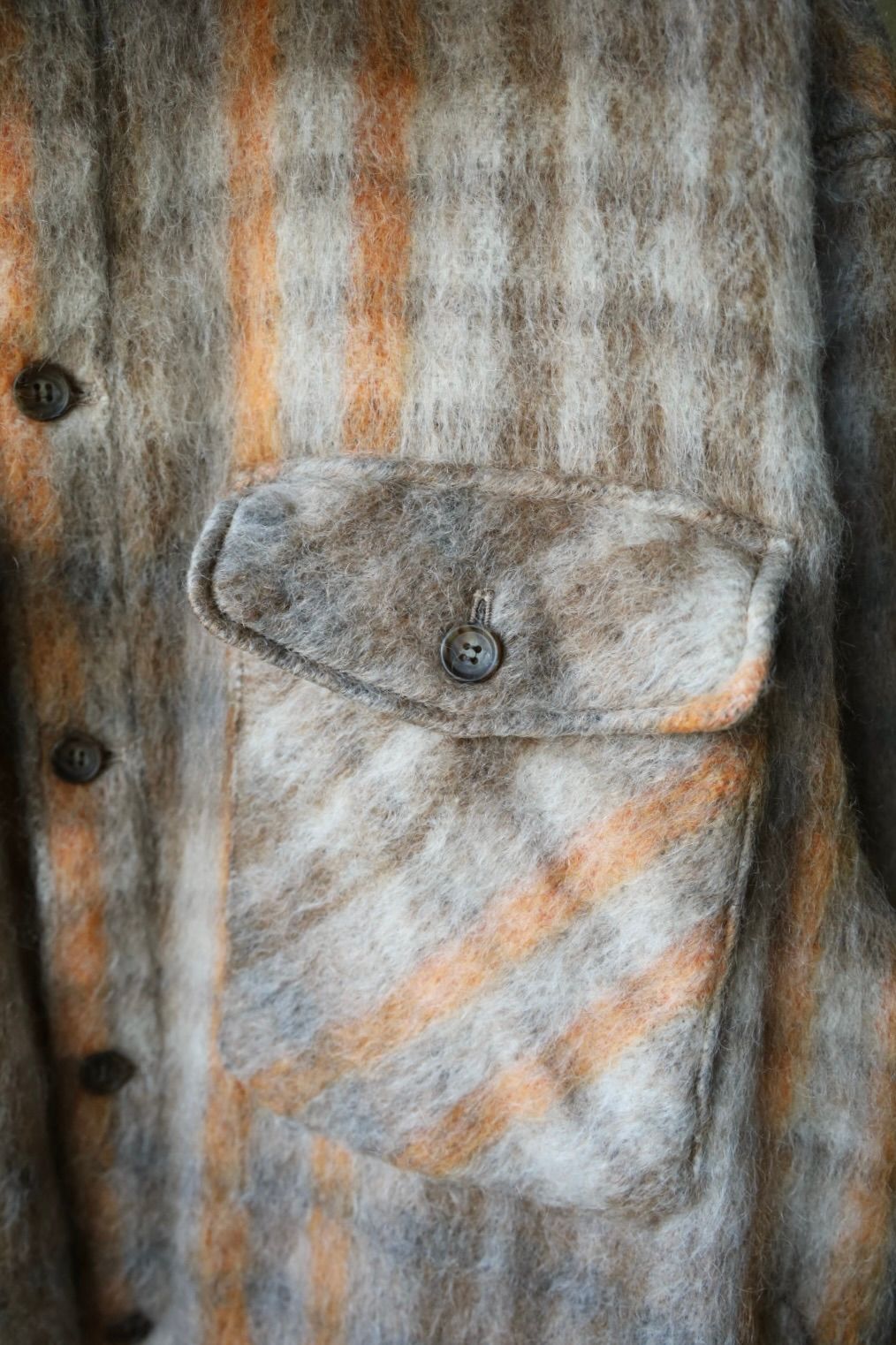 イズネス 25AW CPO SHIRT JACKET (25AW_29_1003AWSH01SW)BEIGE×ORANGE☆新作発売！