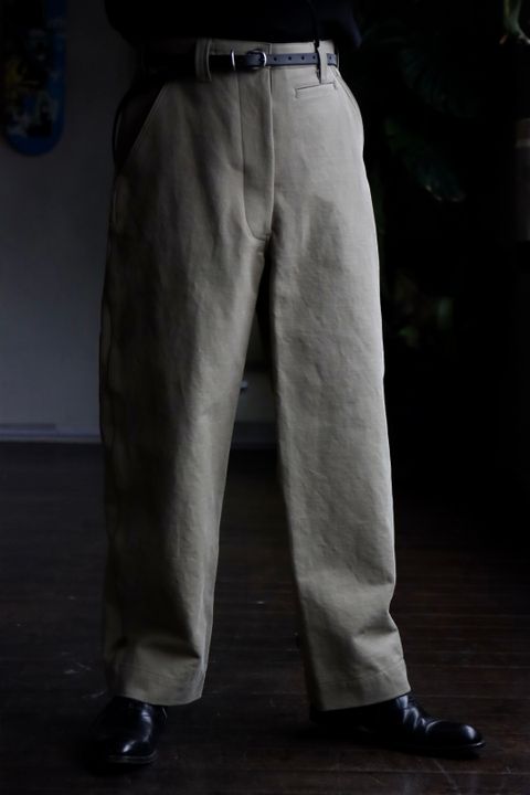 A.PRESSE アプレッセ23SS Motorcycle Trousersスタイル