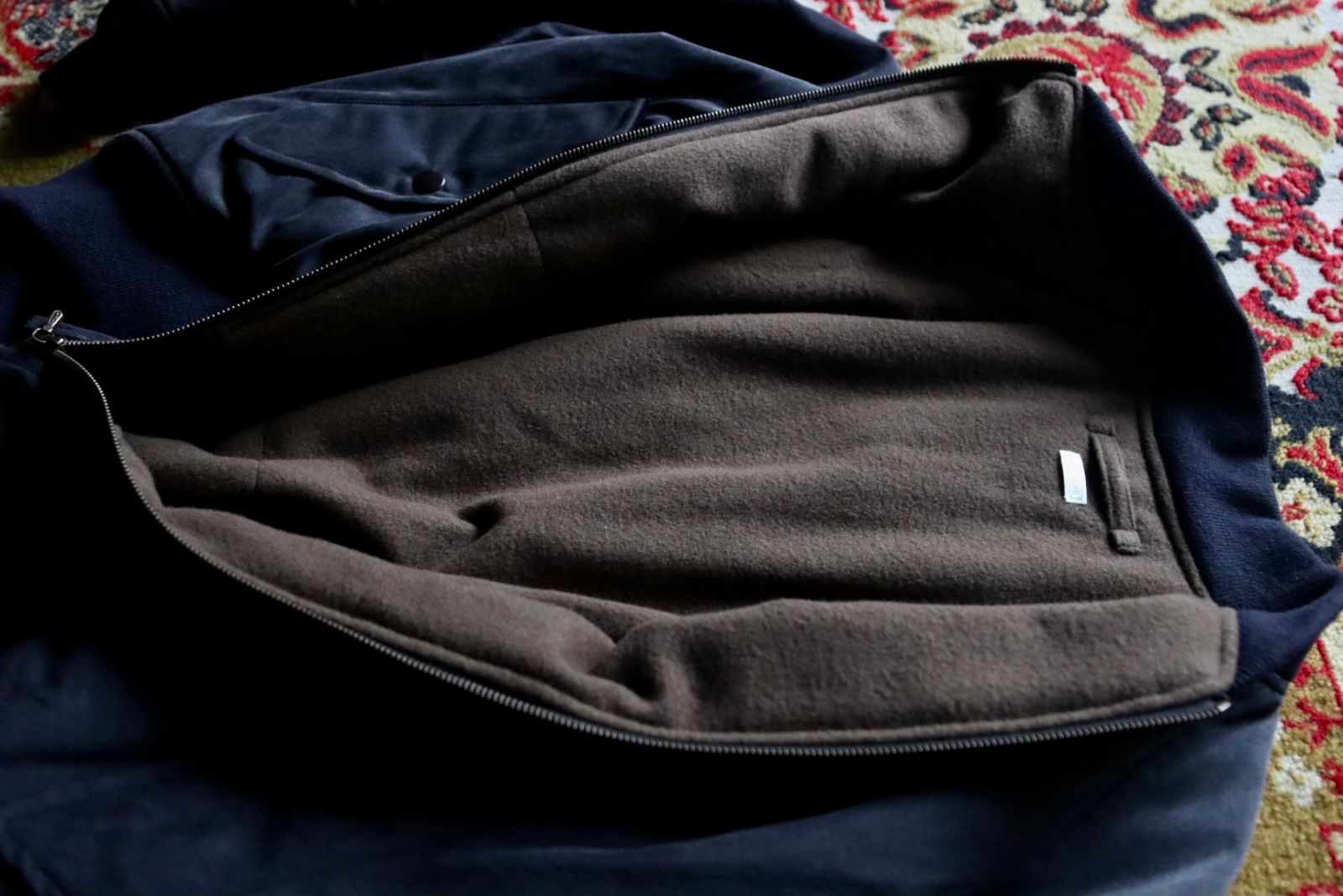 アプレッセ23AW Silk Padding Jacket(23AAP-01-28H)BLACK☆9月16日(土)発売！