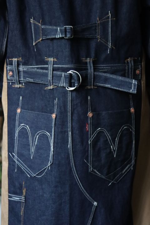JUNYA WATANABE MAN Levi'sコラボトレンチコート style.2022.8.5