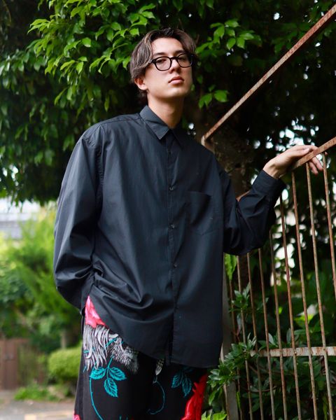 ©SAINT M×××××× ×WILDSIDE YOHJI YAMAMOTO PAJAMA PANTS markスタイル