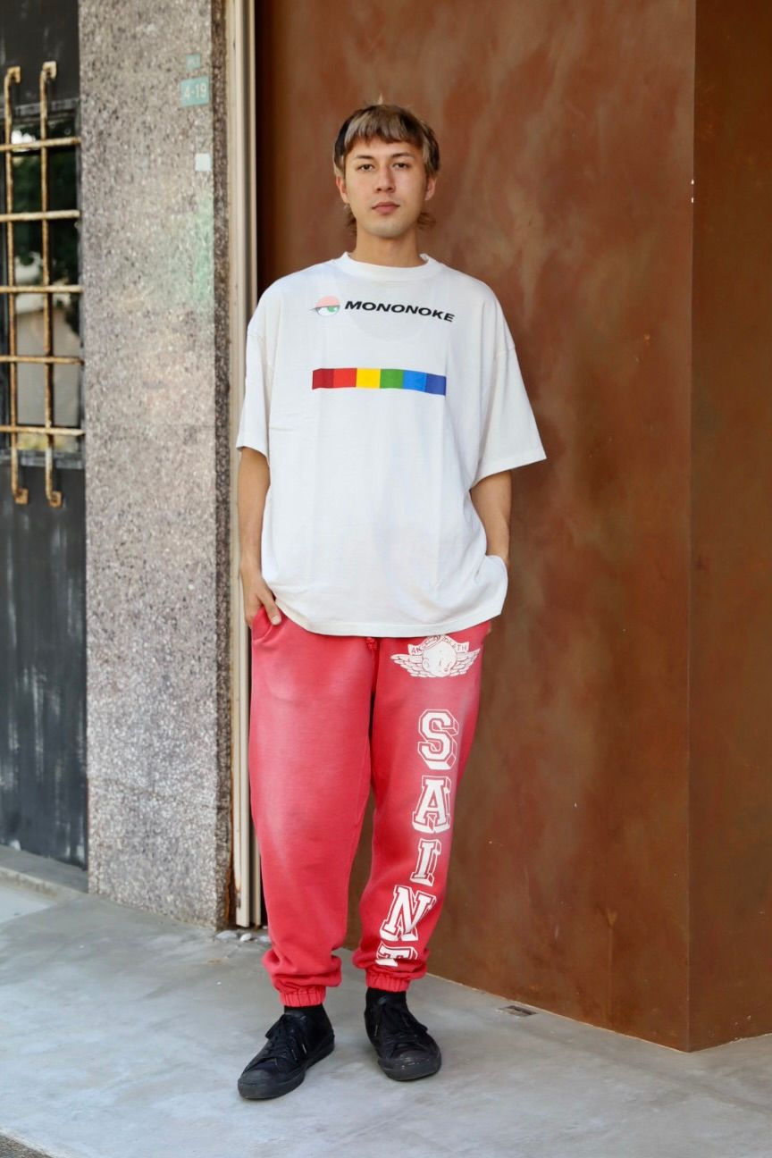 モノノケ・メイド S/S T-SHIRT_MONONOKE RAINBOW(MT-MK8-0000-006)WHITE☆新作発売！