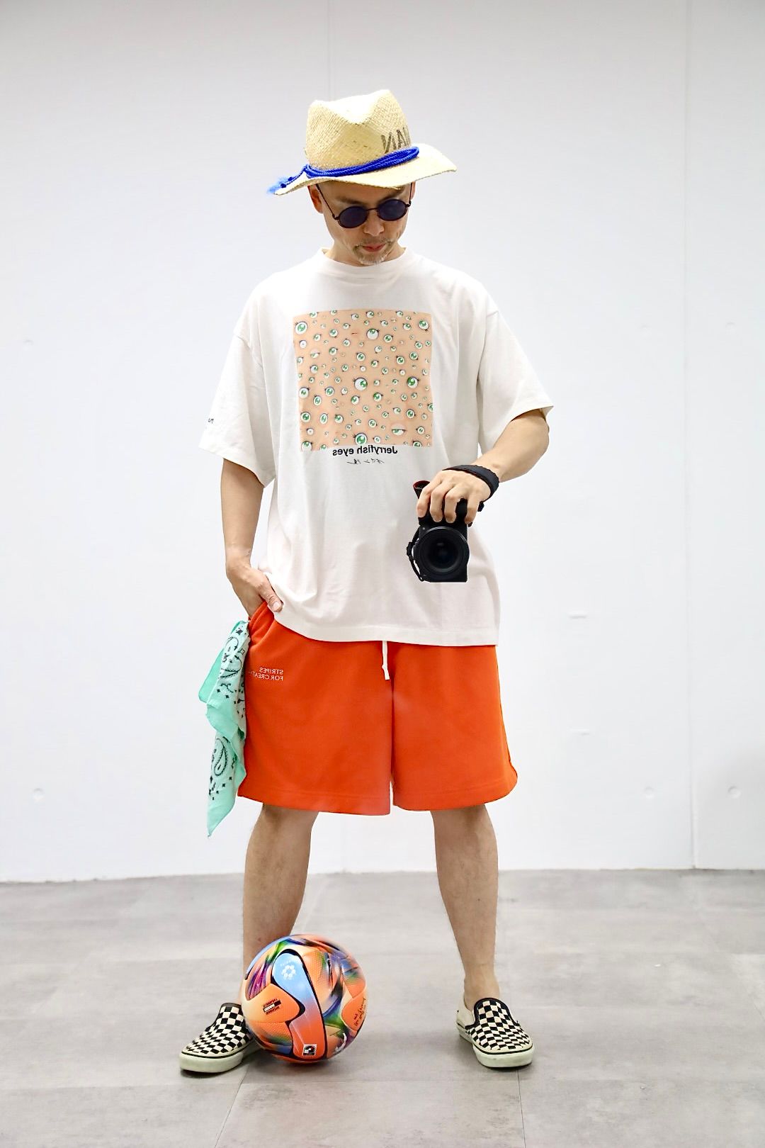 mononoke・made モノノケ・メイド  S/S T-SHIRT_JERRY FISH EYESスタイル