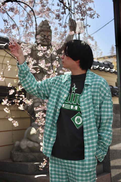 ©SAINT M×××××× 22SS CHECK PJ SHIRT   style.2022.4.6. ※4月9日(土)発売