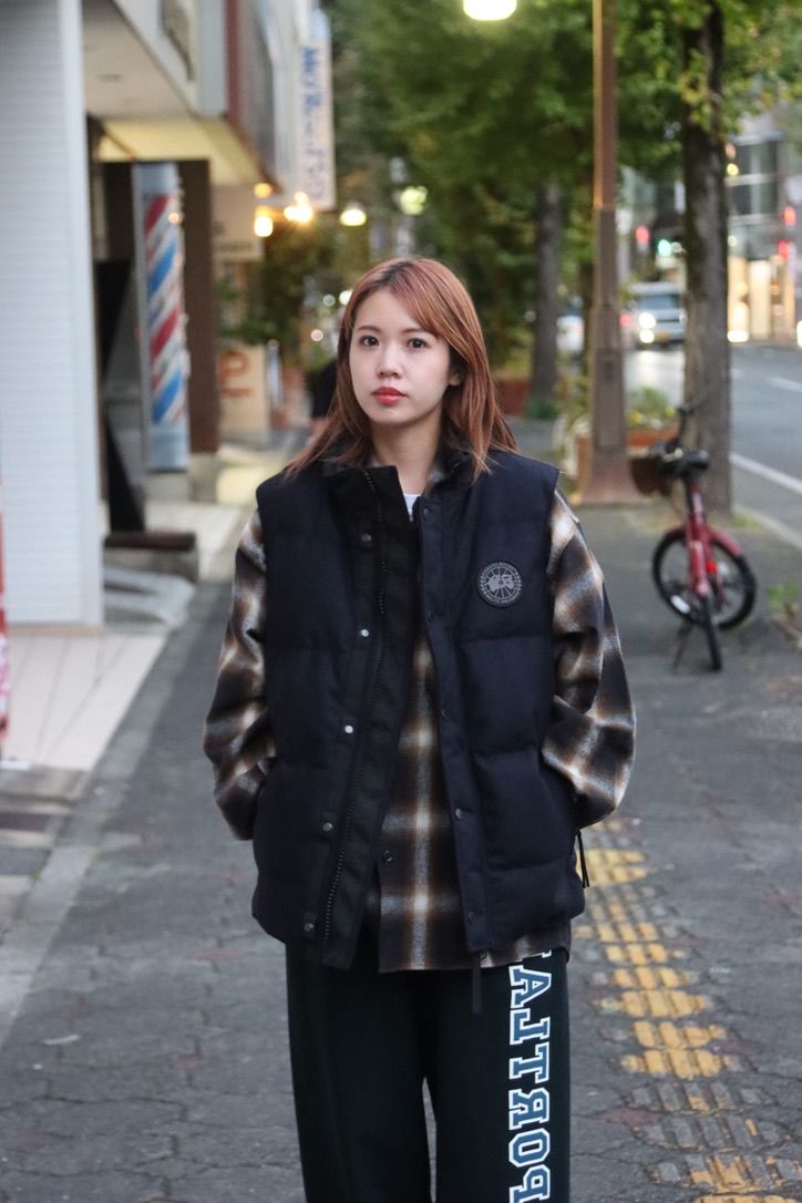期間限定出品　カナダグース　ガーソン ベスト ウール CANADA GOOSE 22AW GARSON VEST WOOL BLACK LABEL style.2022.10