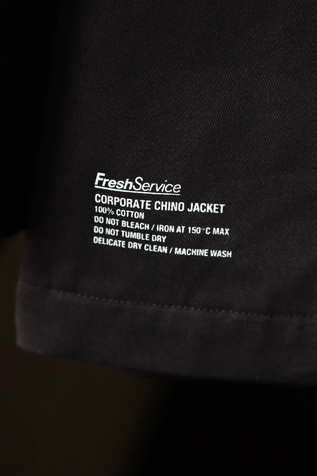FreshService - フレッシュサービス CORPORATE CHINO JACKET FreshService - フレッシュサービス CORPORATE CHINO JACKET