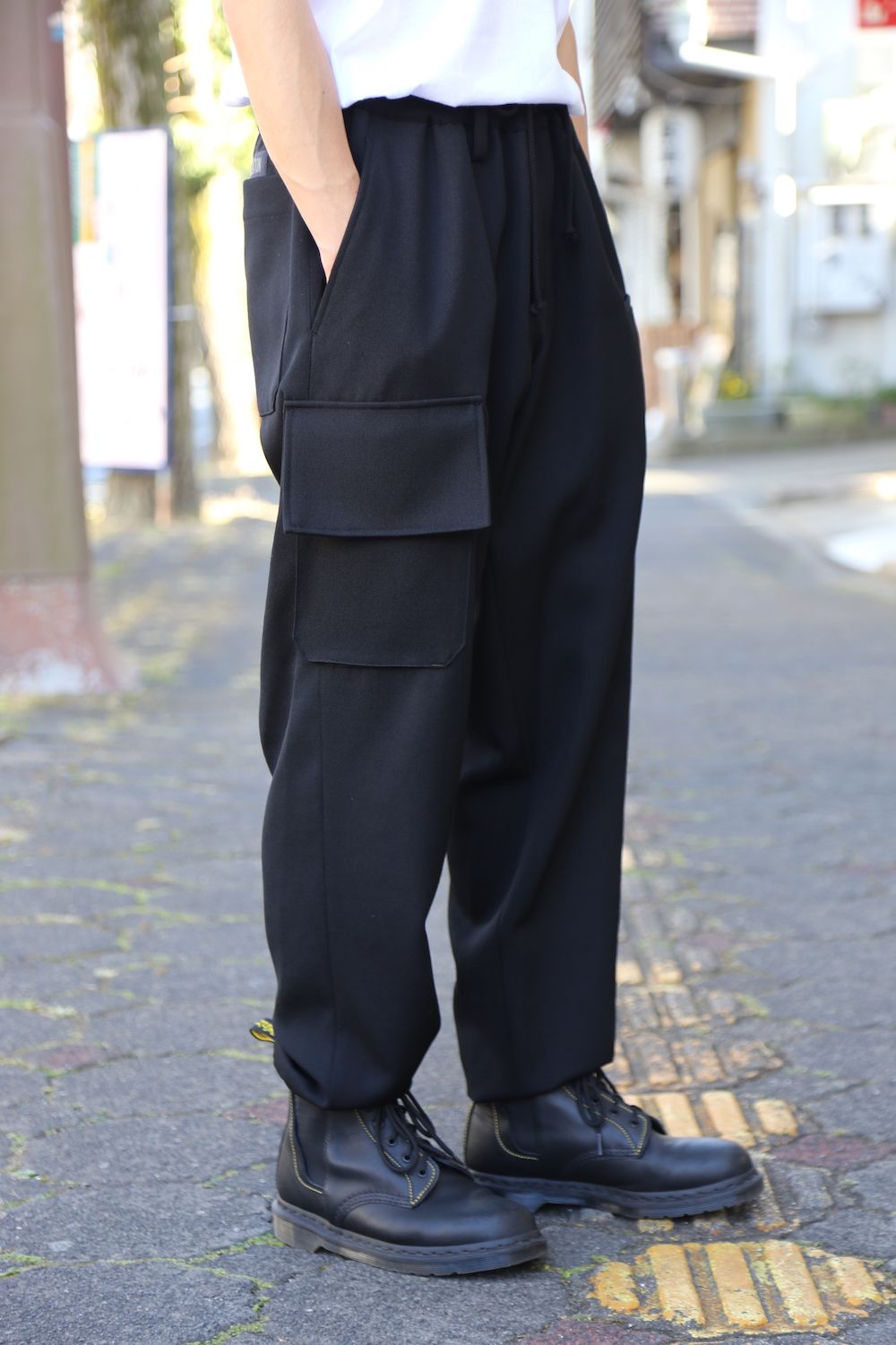 yohji yamamoto I-左胸片玉P付モッズコートStyle.2020.10.20 yohji yamamoto I-左胸片玉P付モッズコートStyle.2020.10.20