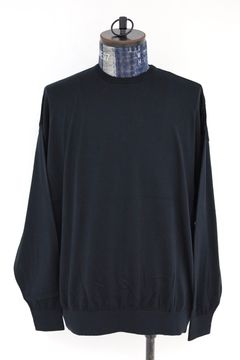 S.F.C 26SS エスエフシー BIG LS COTTON KNIT TEE(SFCSS26KN02)Black