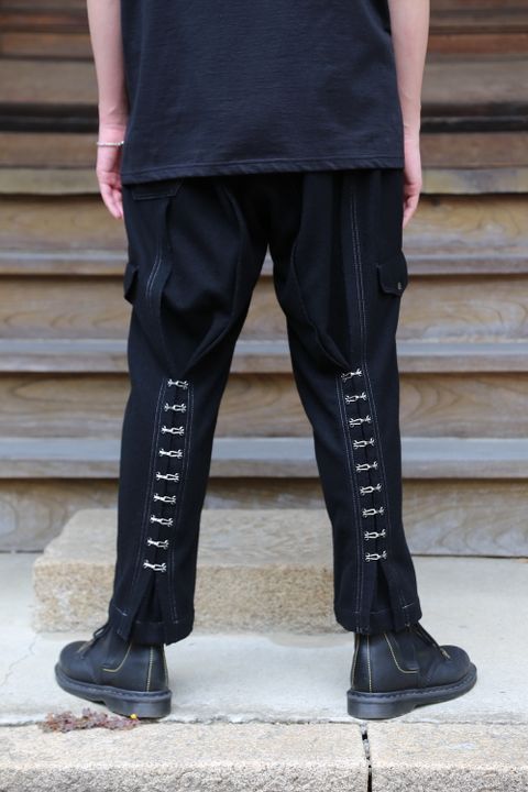 yohji yamamoto Y-ホック付きPフラノ PANTS(HX-P32-118) style.2021.7.11