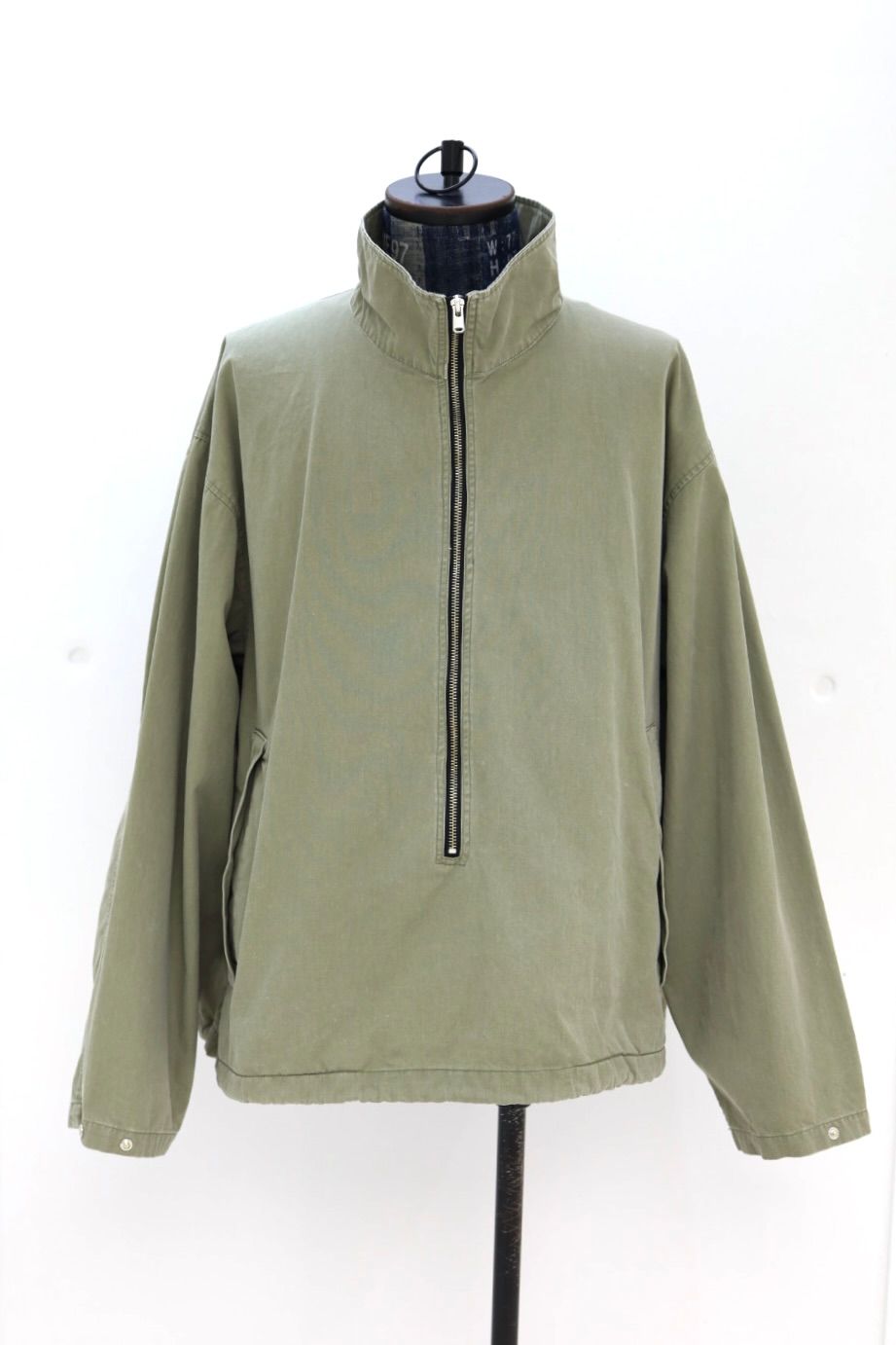 CHASSE チェイス26SS  ブルゾン QUATER ZIP-CGA(26-CW2)KHAKI☆2月21日(土)発売！