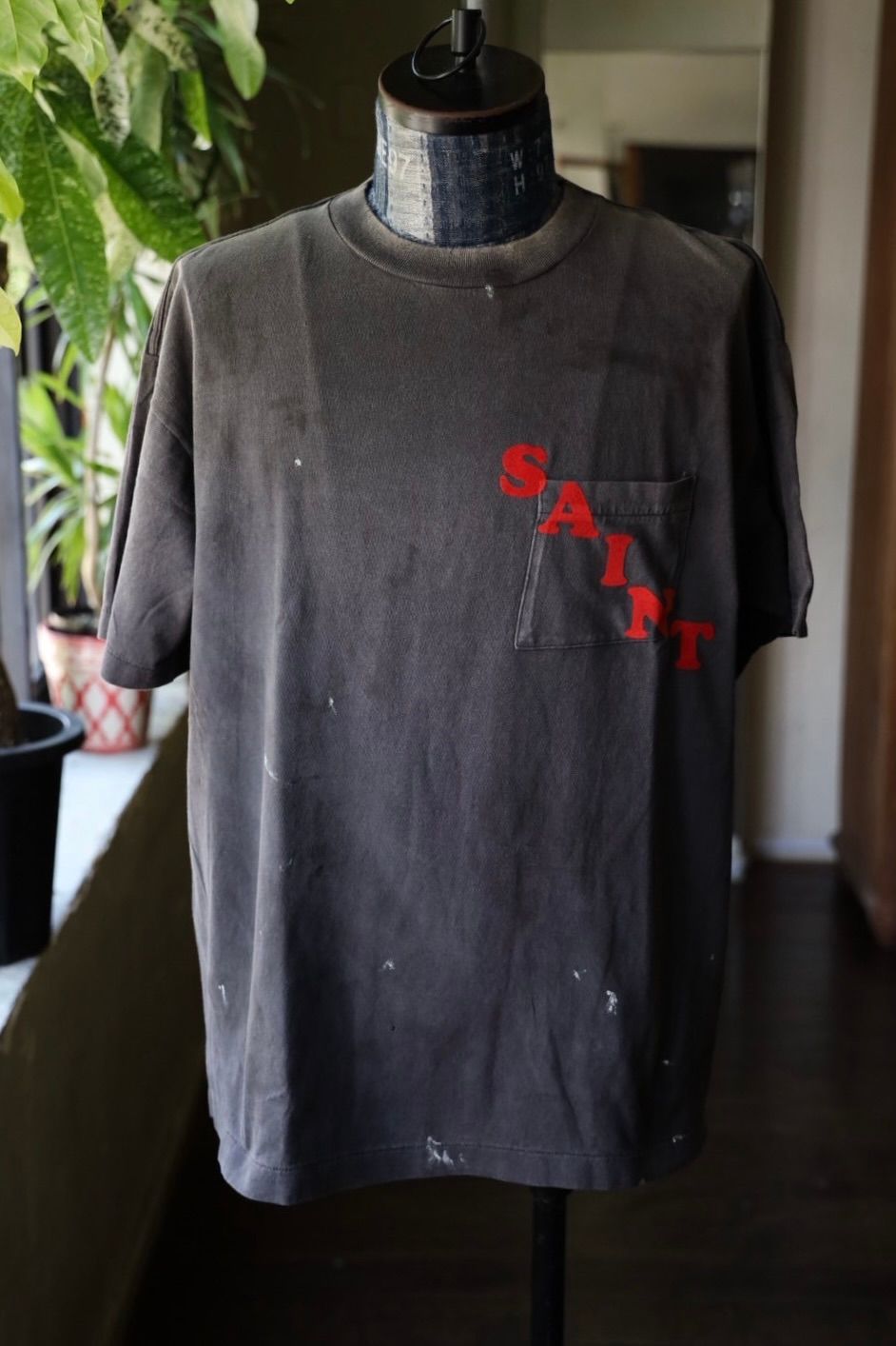 セントマイケル Tシャツ POCKET SS TEE(SM-HR1-0000-009)BLACK★8月23日(土)発売！
