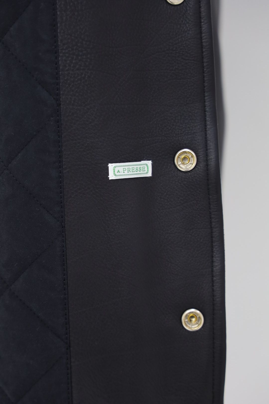 アプレッセ 2025 STYLE2 Leather Award Jacket(25AAP-01-04)D.NAVY☆10月11日(土)発売！