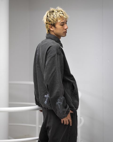 TALKING ABOUT THE ABSTRACTION CROSS JACKET  JKT MARKスタイル