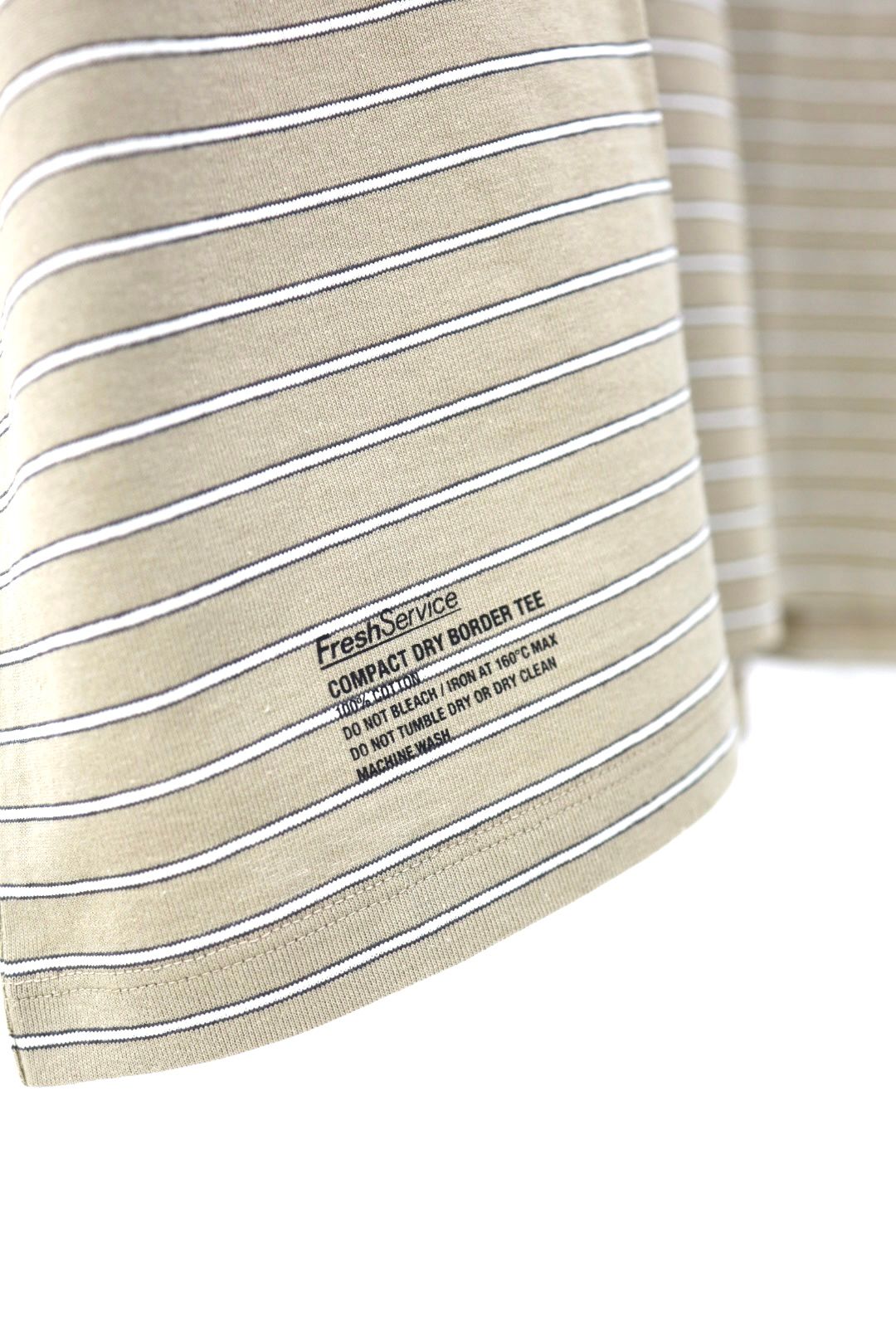 フレッシュサービス COMPACT BORDER TEE(FSC262-70119)BEIGE☆5月23日(土)発売！
