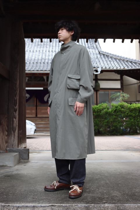 YOKE DESERT STORM OVERCOAT(YK21AW0239C) style. 2021.09.27.