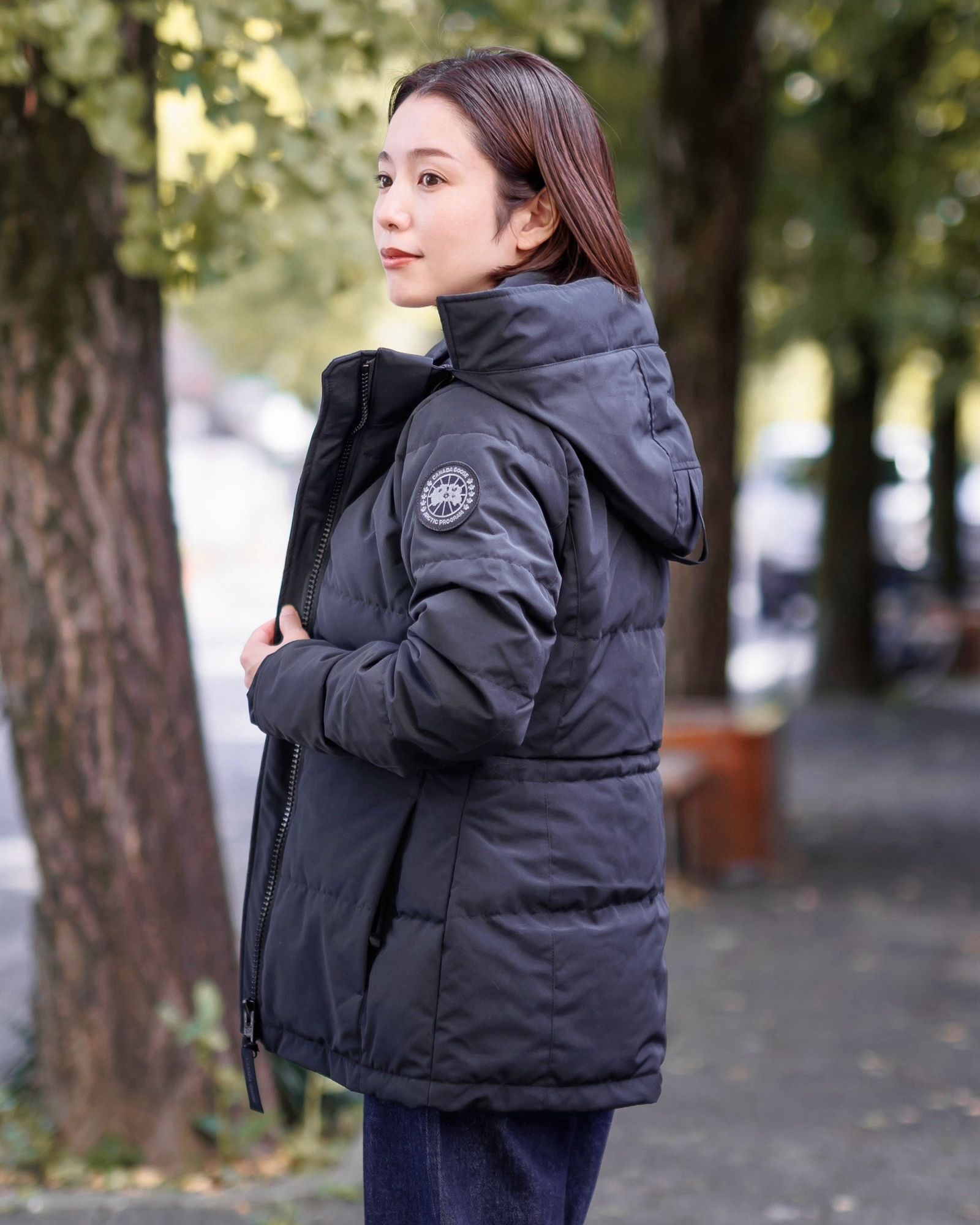 CANADA GOOSE - カナダグースレディース Chelsea Parka Heritage Black Label(3804WB)Black  | mark