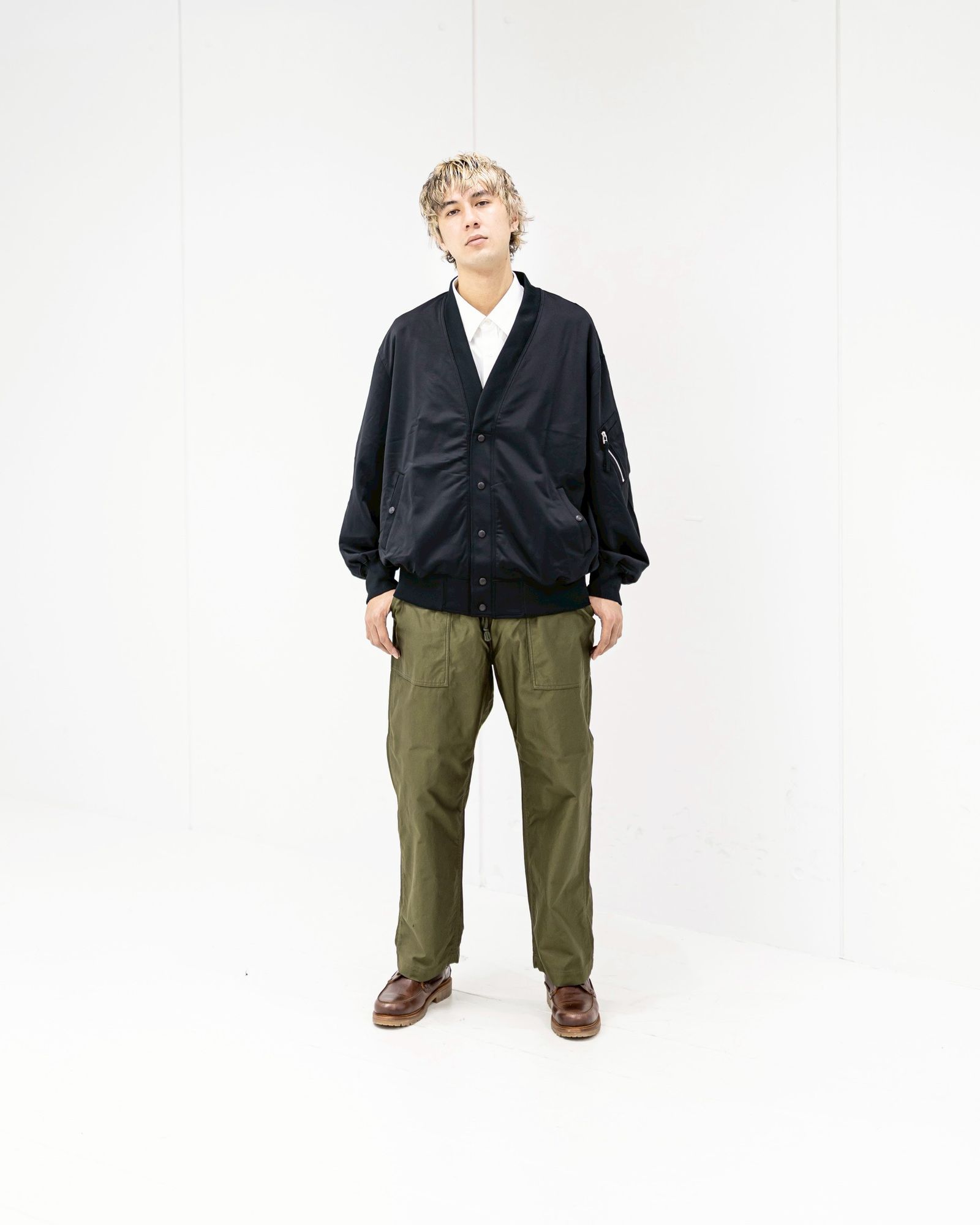 コムデギャルソンオム 綿ナイロン裏毛カーディガン 3月7日(土)新作発売！