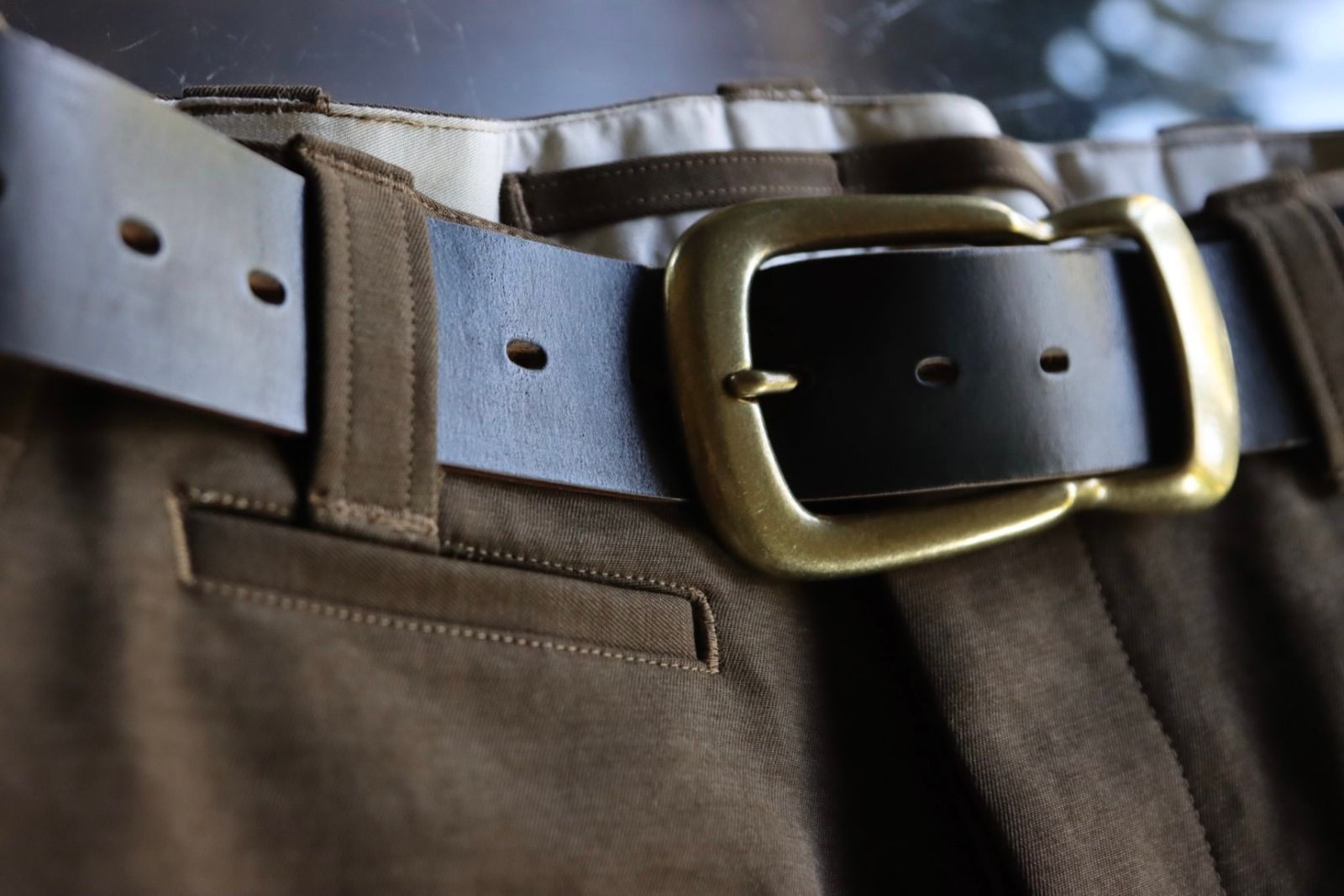 未使用Hender Scheme Settler´s belt 40mm ベルト-