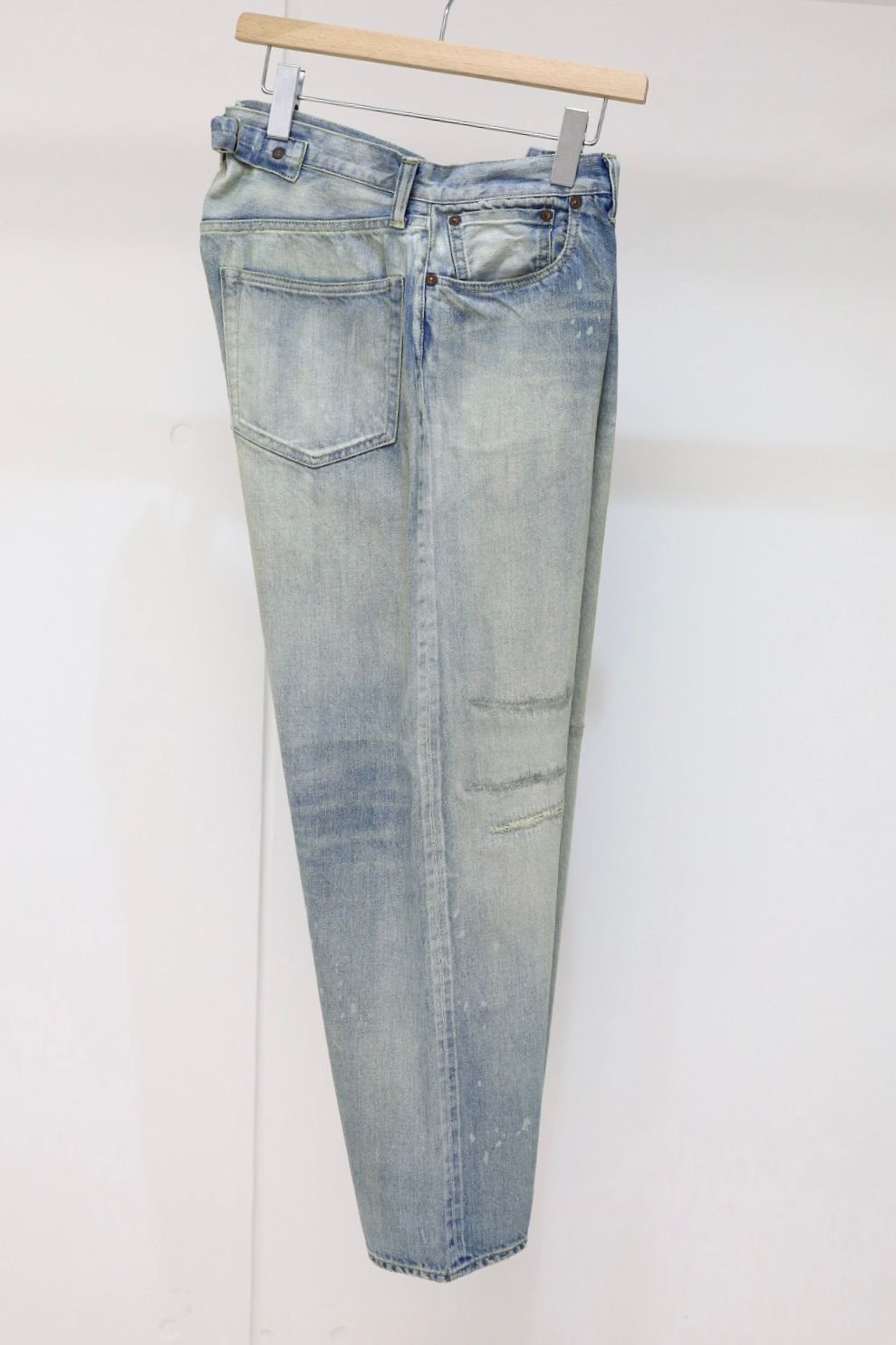 アプレッセ 2026 STYLE1  デニムパンツ No.37 Washed Wide Denim Pants(26SAP-04-22)BLEACH☆3月28日(土)発売！
