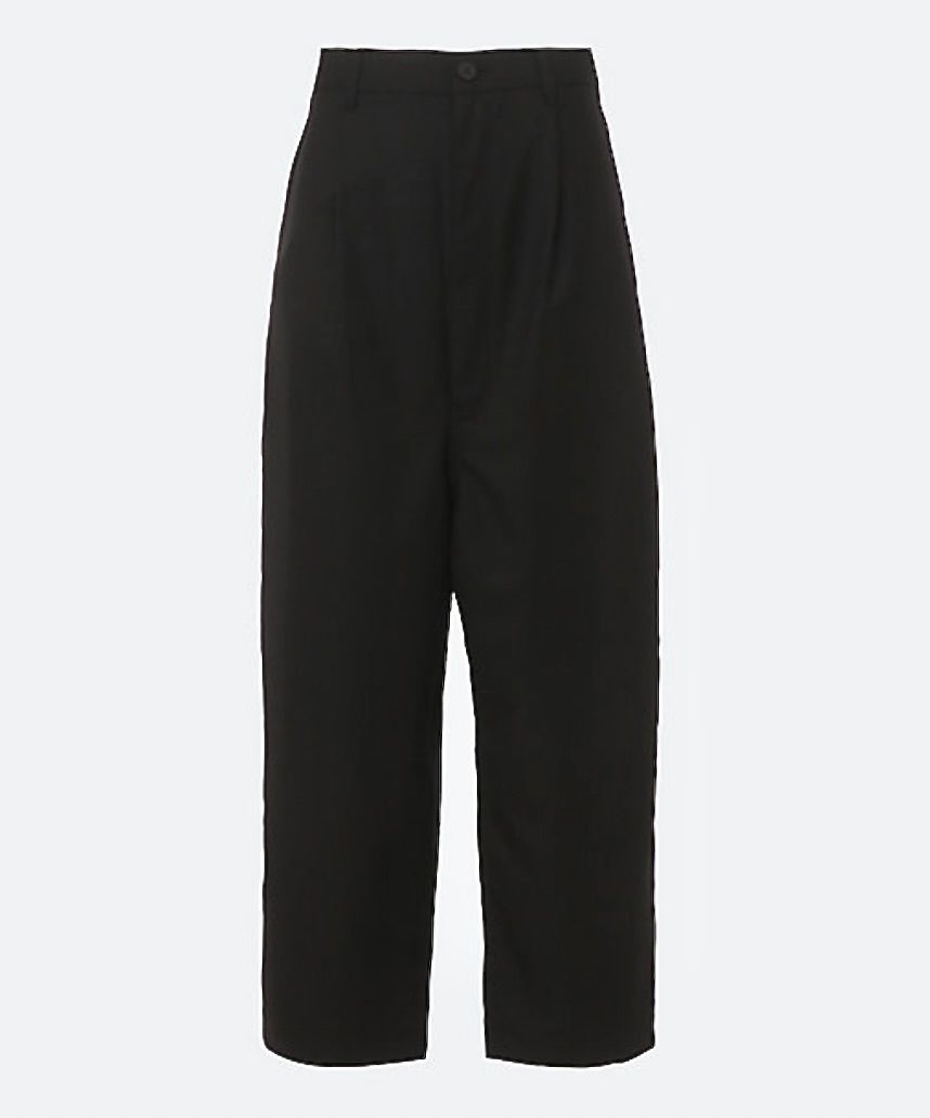 コムデギャルソンオム ウールギャバパンツ(HP-P102-051)BLACK