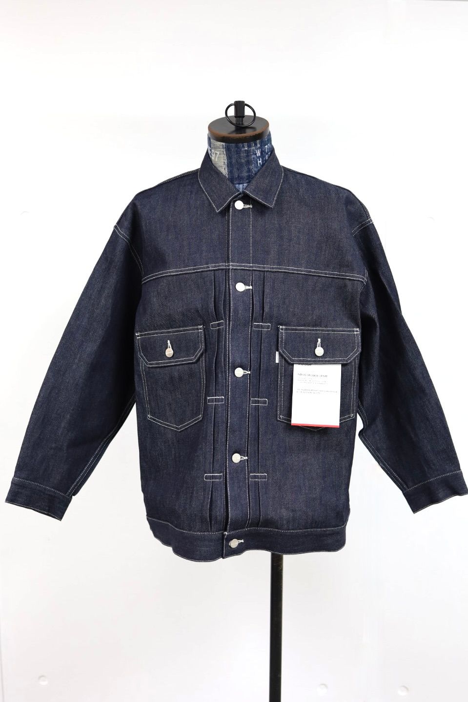 グラフペーパー Selvage Denim Jacket(GU261-20054RB)INDIGO_RIGID★1月24日(土)発売！
