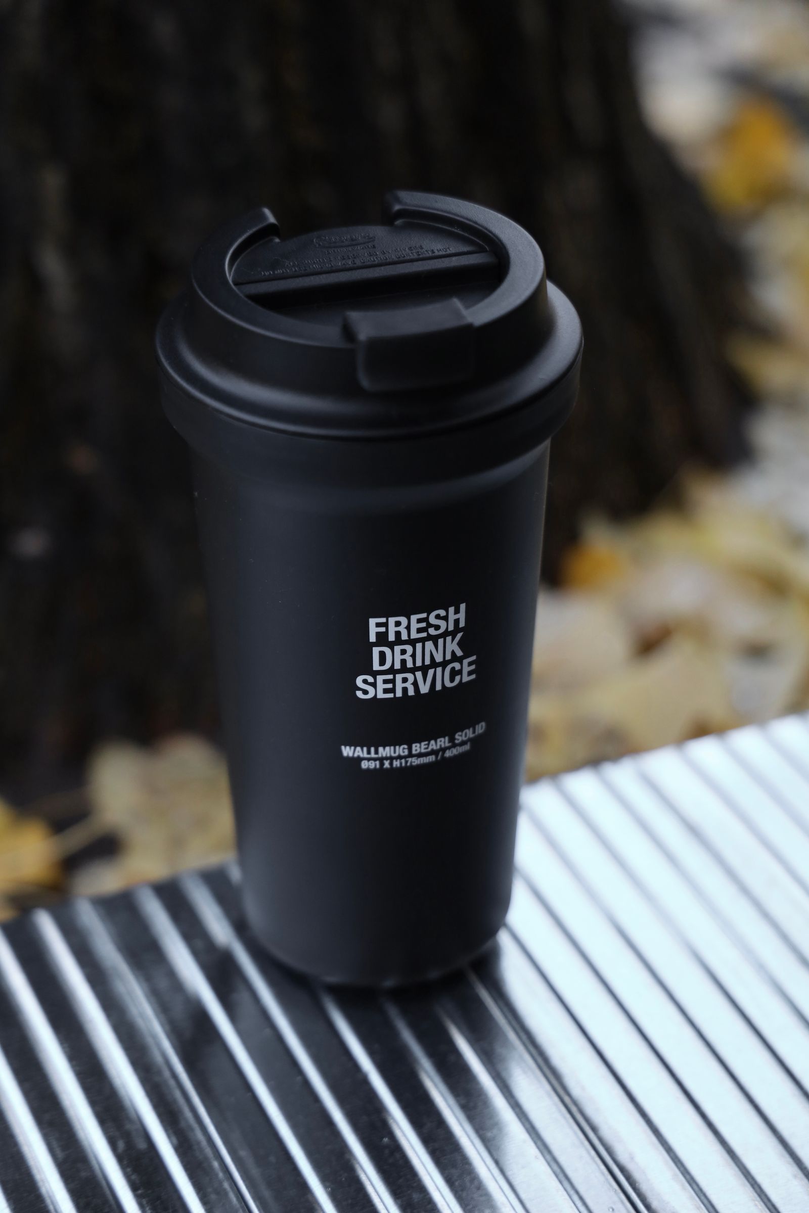 フレッシュサービス FDS_WALLMUG BEARL SOLID(FDS251-99065)BLACK