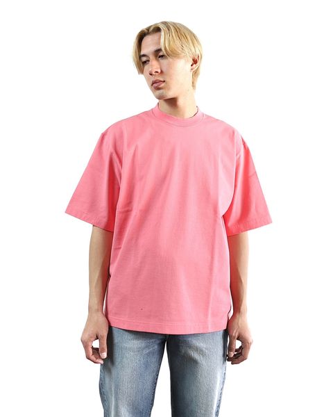 ブラームス24SS blurhms Piece-dyed Plain Tee(Pink) style 2024.3.21