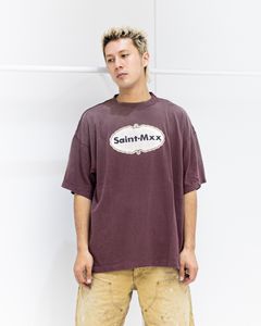セントマイケル 26SS SAINT MXX_SS T-SHIRT(SM-MK8-0000-023)BURGUNDY☆4月29日(水)新作発売！