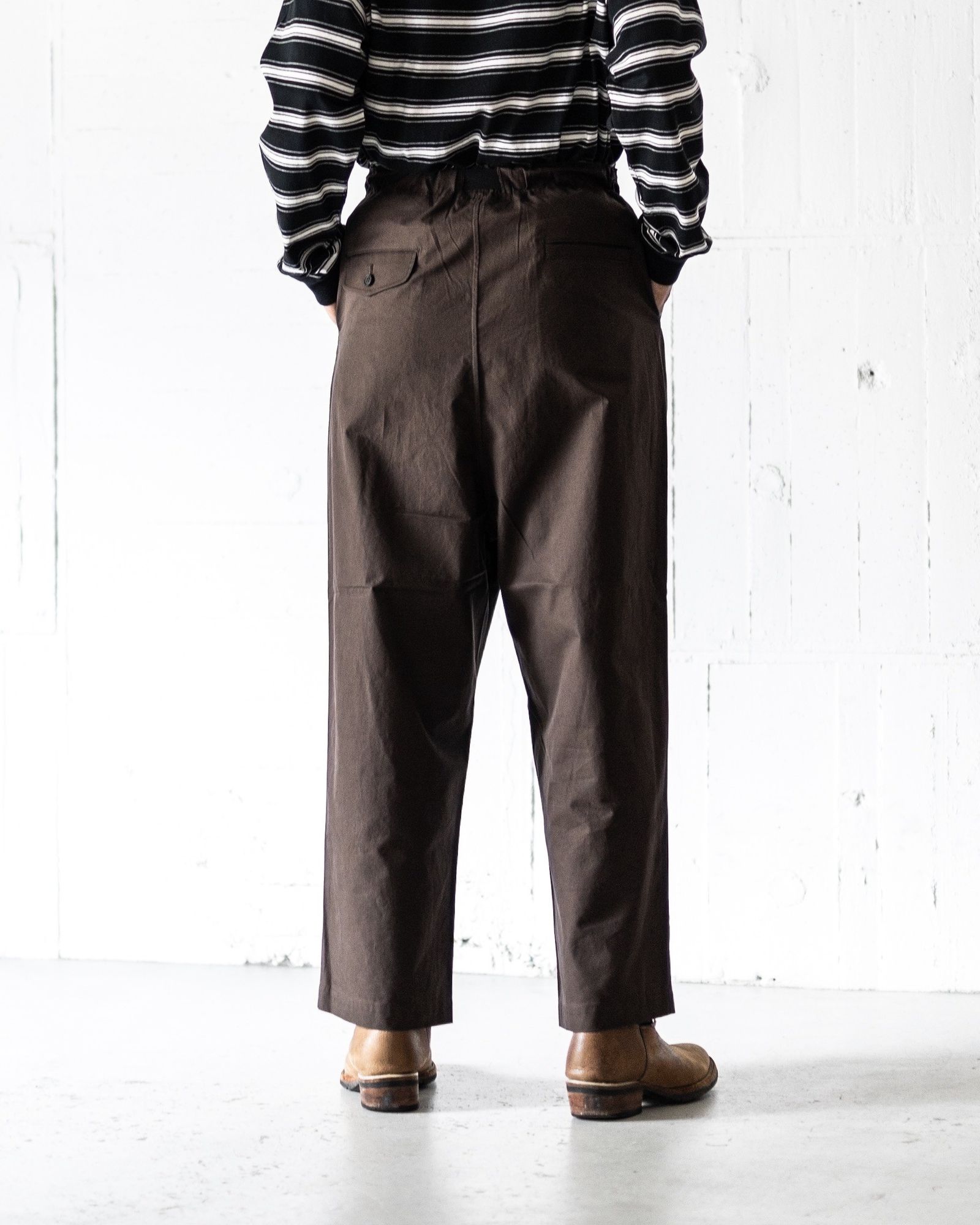 COMME des GARÇONS サテンパンツ COMME des GARCONS HOMME - コムデギャルソンオム25FW 綿サテン