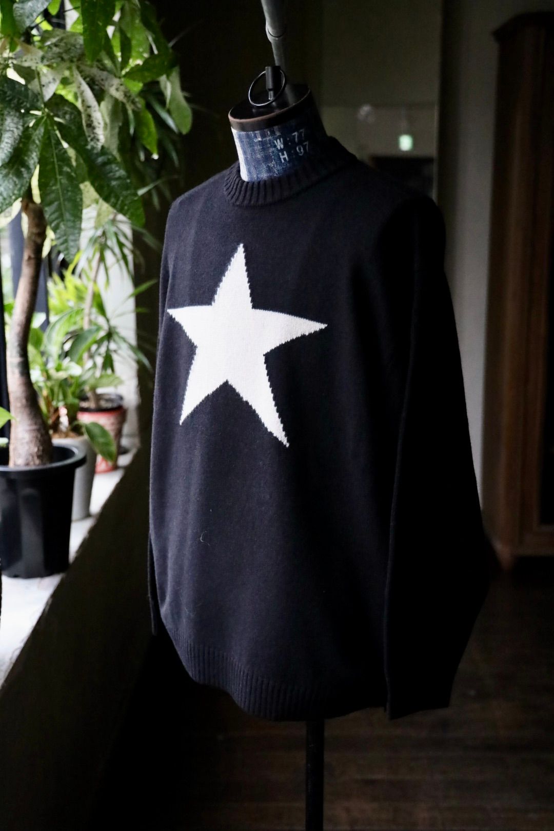 イズネス 25AW DORONP VENTILATION KNIT (25AW_23_1007AWKNIT01)BLACK☆新作発売！
