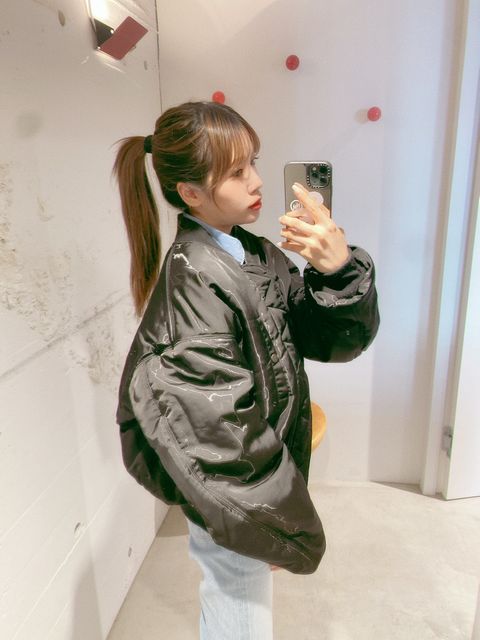 YOKE 新作SPREY PRINTED BOMBER JACKET style.2024.8.23
