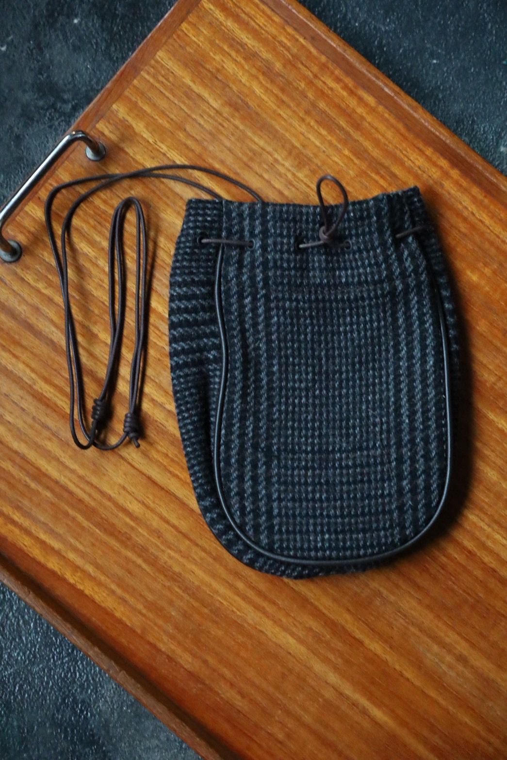 エンダースキーマ 25SA バッグtweed senzu bag(xu-b-snz)brown