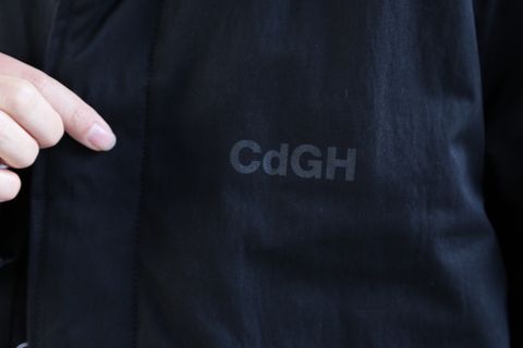 COMME DES GARCONS HOMME 新作CdGH綿ナイロンウェザーコート style.2020.12.8.