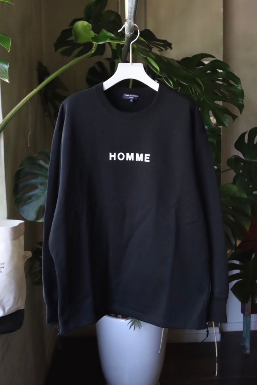 COMME des GARCONS HOMME 田中オム ロゴ スウェット （訳ありセール 