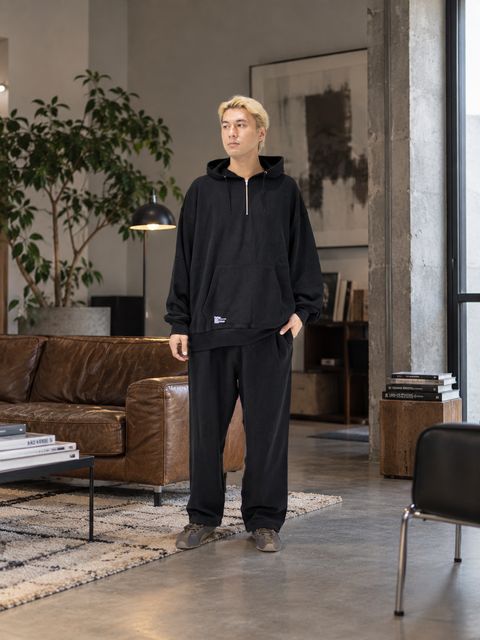 フレッシュサービス CLASSIC TERRY SWEAT HOODIE MARKスタイル
