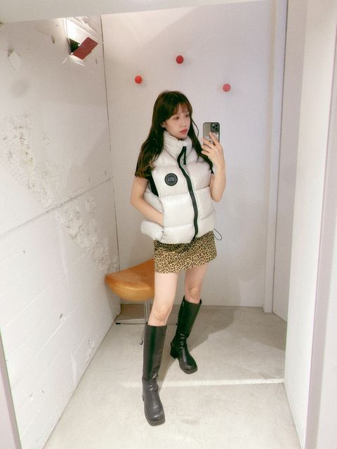 CANADA GOOSE レディース新作Cypress Puffer Vest Black Label style.2024.10.12