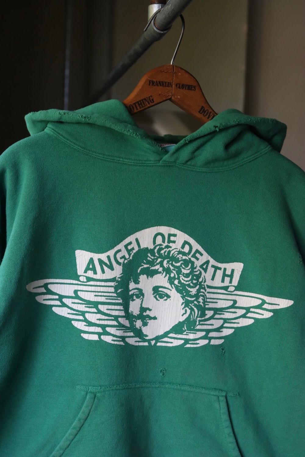 SAINT M×××××× - セントマイケル22AW HOODIE ANGEL(SM-A22-0000-023