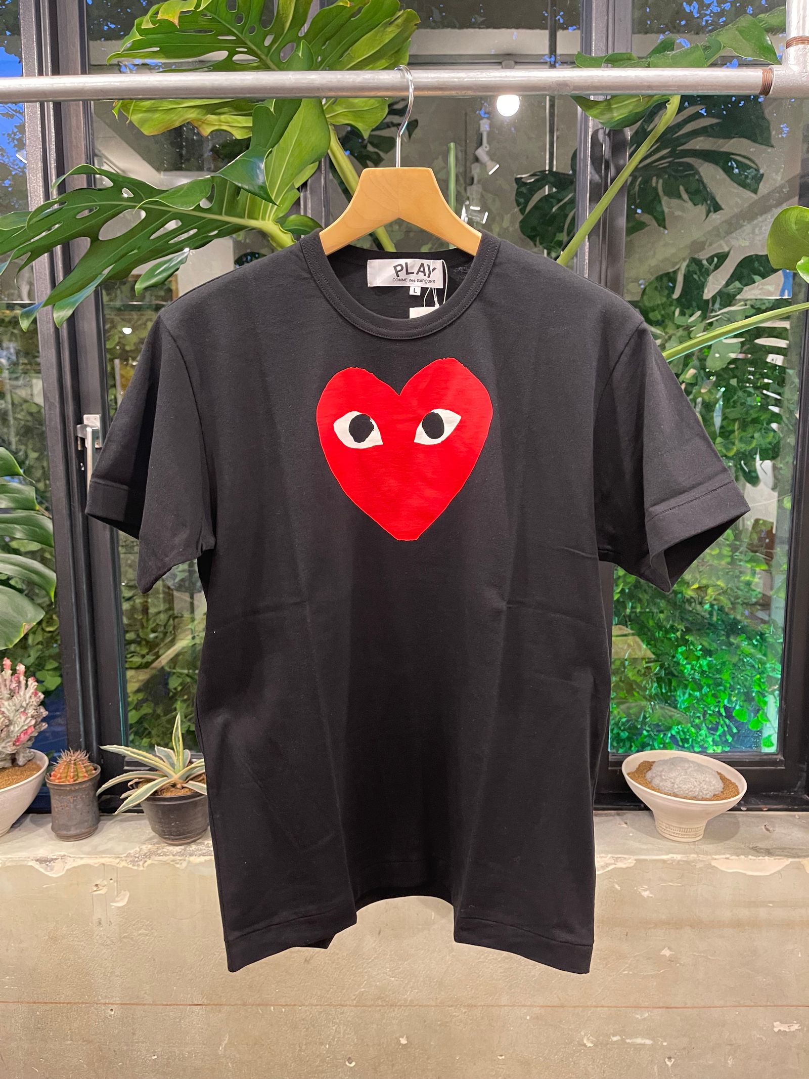 超激得100%新品 comme des garcons play コムデギャルソンプレイ T