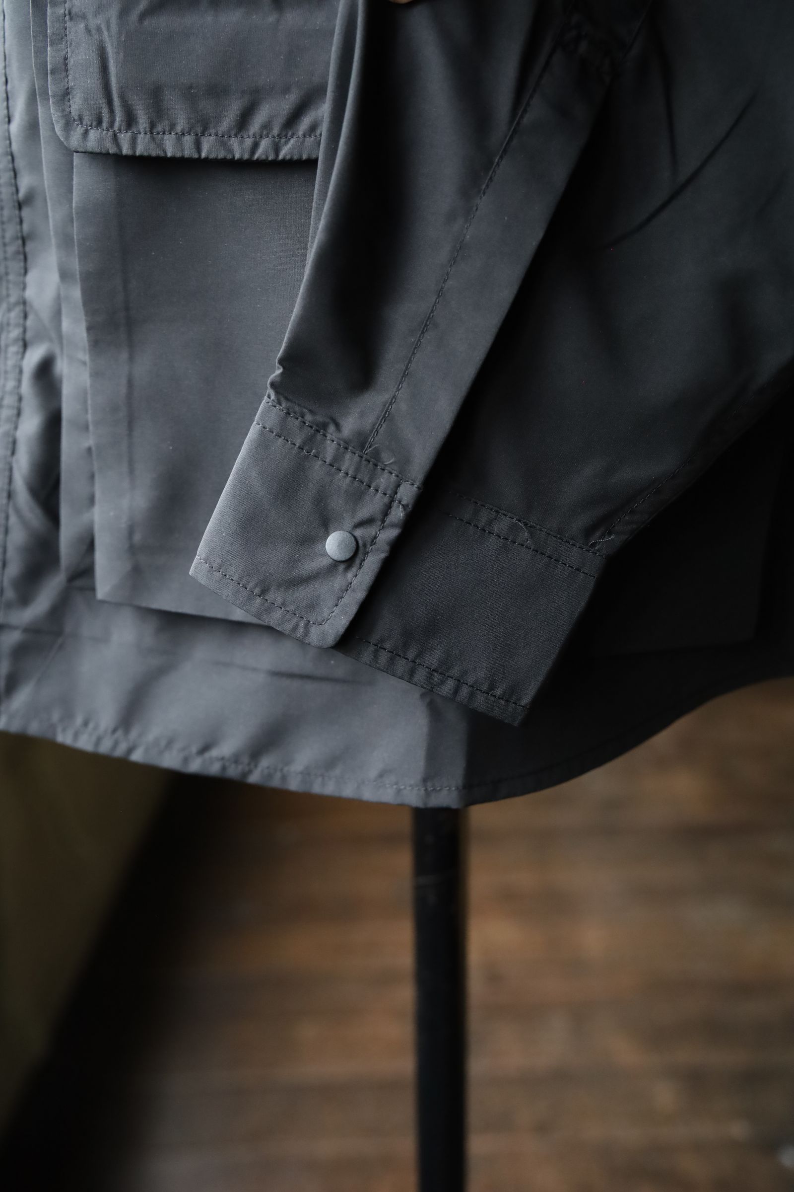 フレッシュサービス MINOTECH TAFFETA TACTICAL POCKET L/S SHIRT (FSC251-50234)BLACK☆3月15日(土)発売！