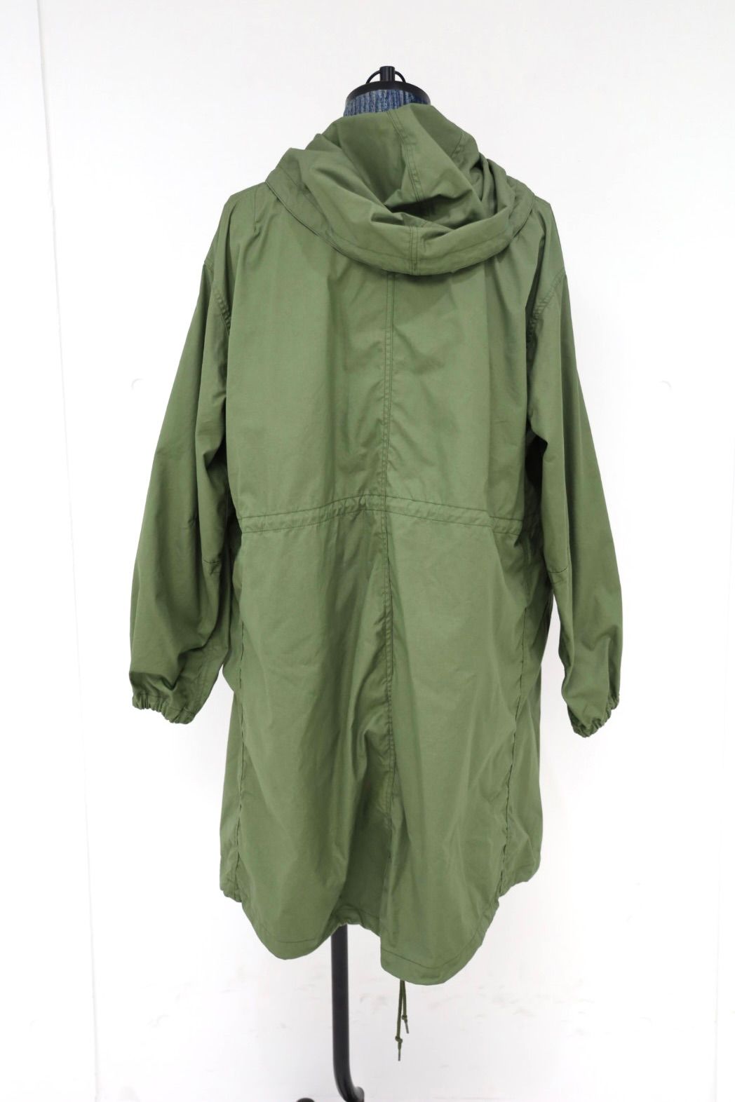 コムデギャルソンオム26FW 綿ナイロンウェザー×ナイロンツイル 製品洗コート(HR-C002-051)KHAKI☆8月7日(金)発売！