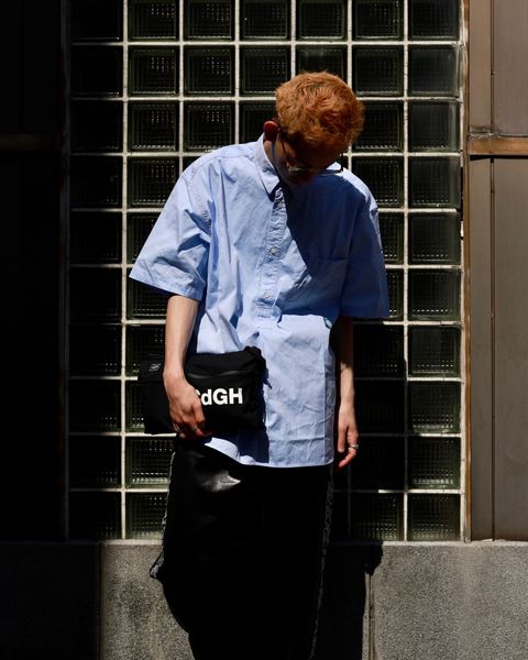 COMME des GARCONS HOMME コムデギャルソンオム23SS 綿オックスS/Sシャツ スタイル