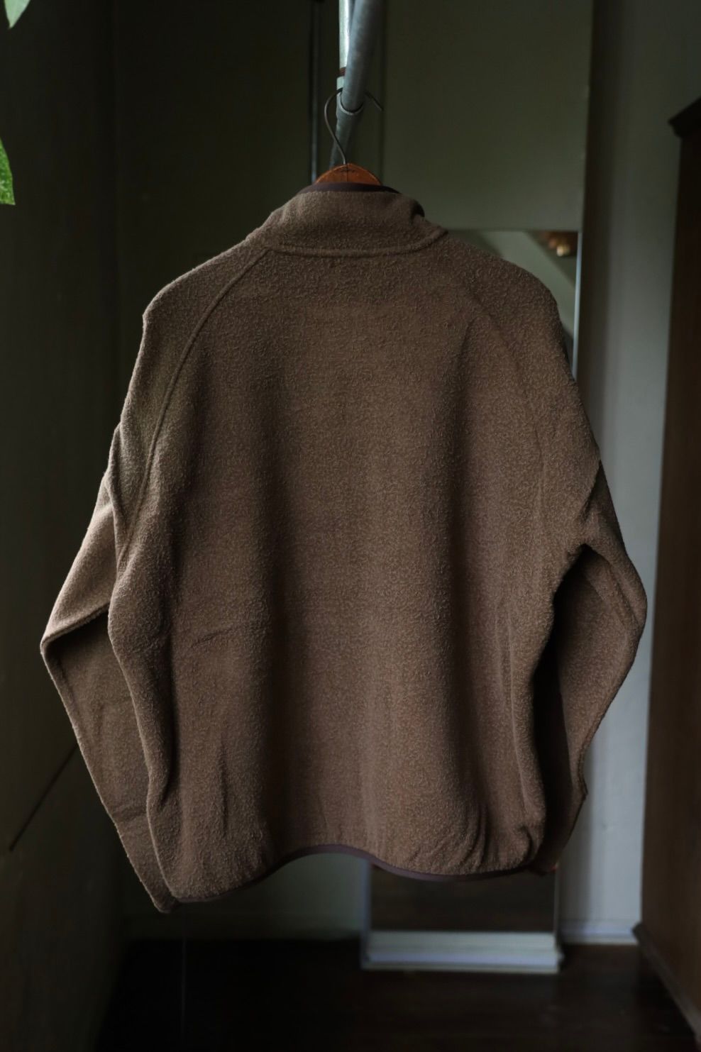 アプレッセ 2026 STYLE2 Vintage Silk Fleece Harf ZIP Jacket(26AAP-01-29)BROWN☆10月17日(土)新作発売！