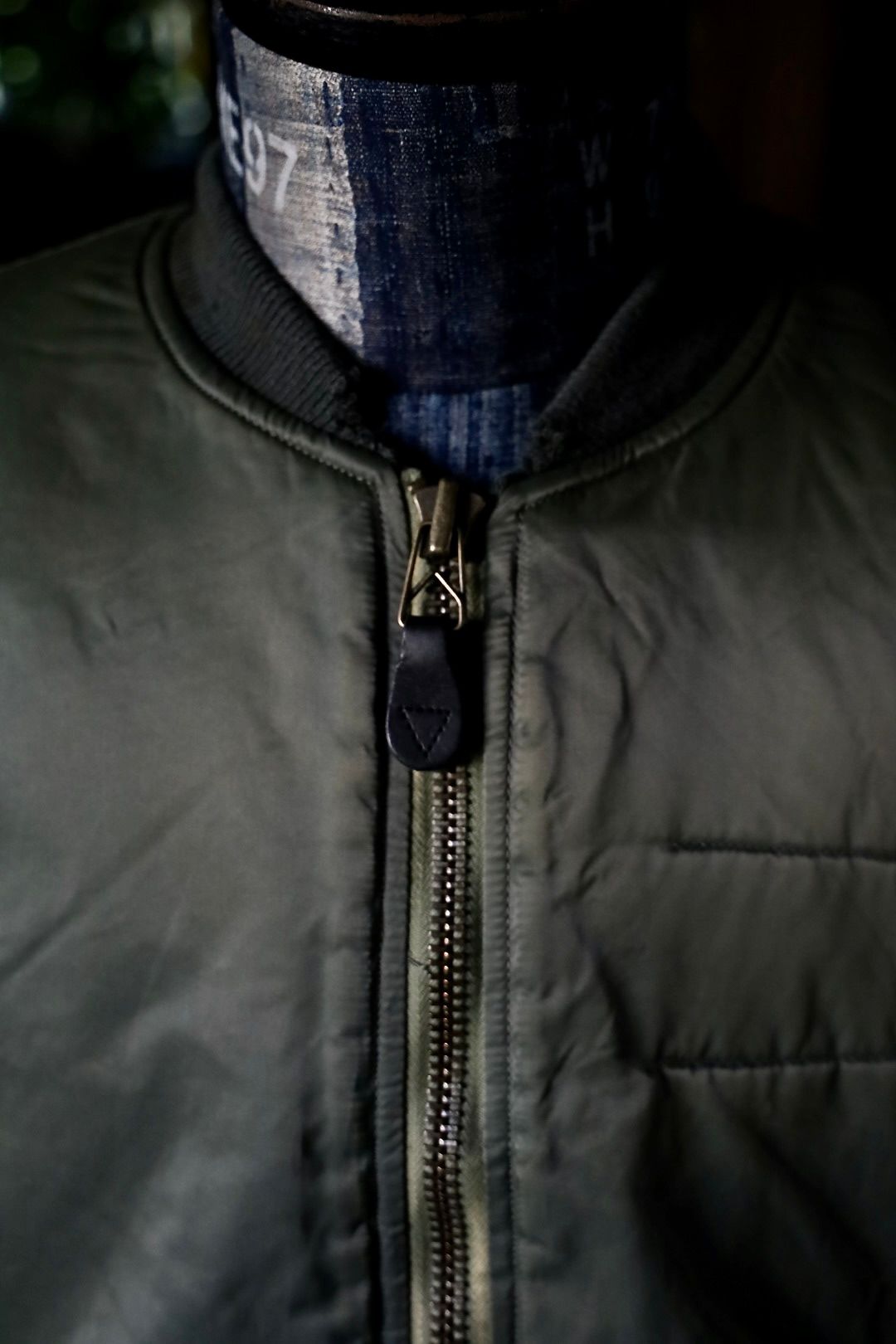 セントマイケル24AW DAMEGE MA-1 (SM-YS1-0000-064)KHAKI