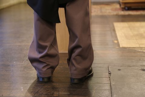 Graphpaper Hard Twill Belted Pants"GRAY"Style.2020.7.27.