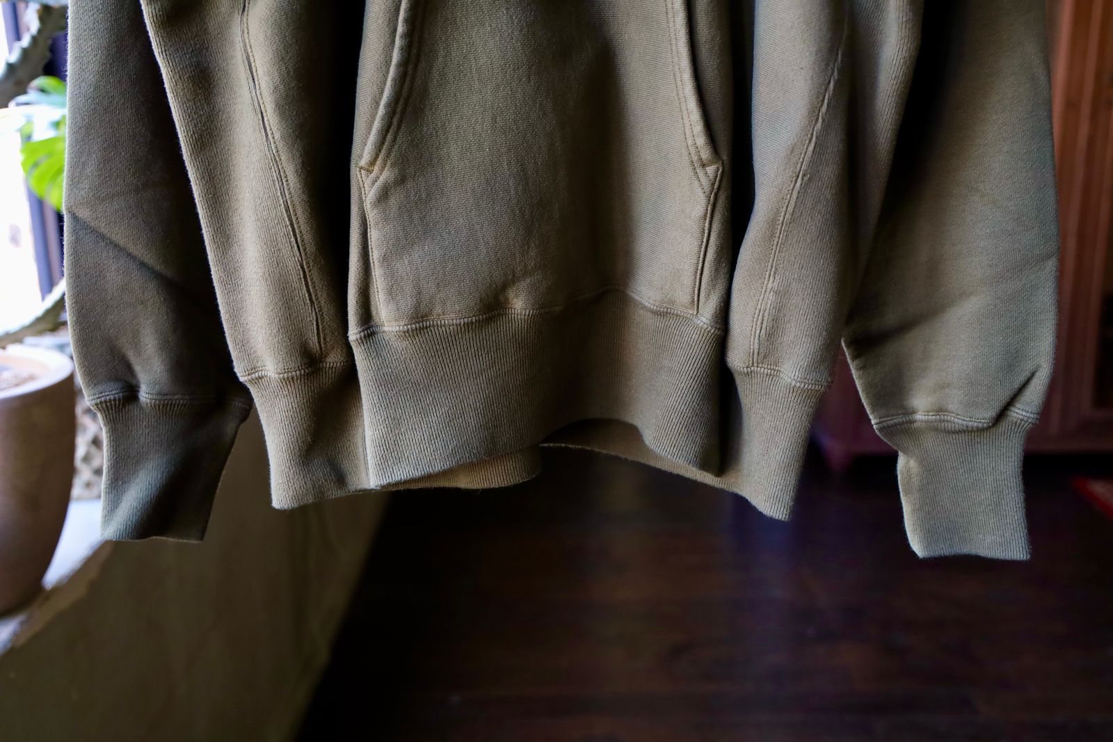 アプレッセ Vintage Half Zip Sweat Hoodie(25SAP-05-07K)OLIVE☆1月25日(土)発売！
