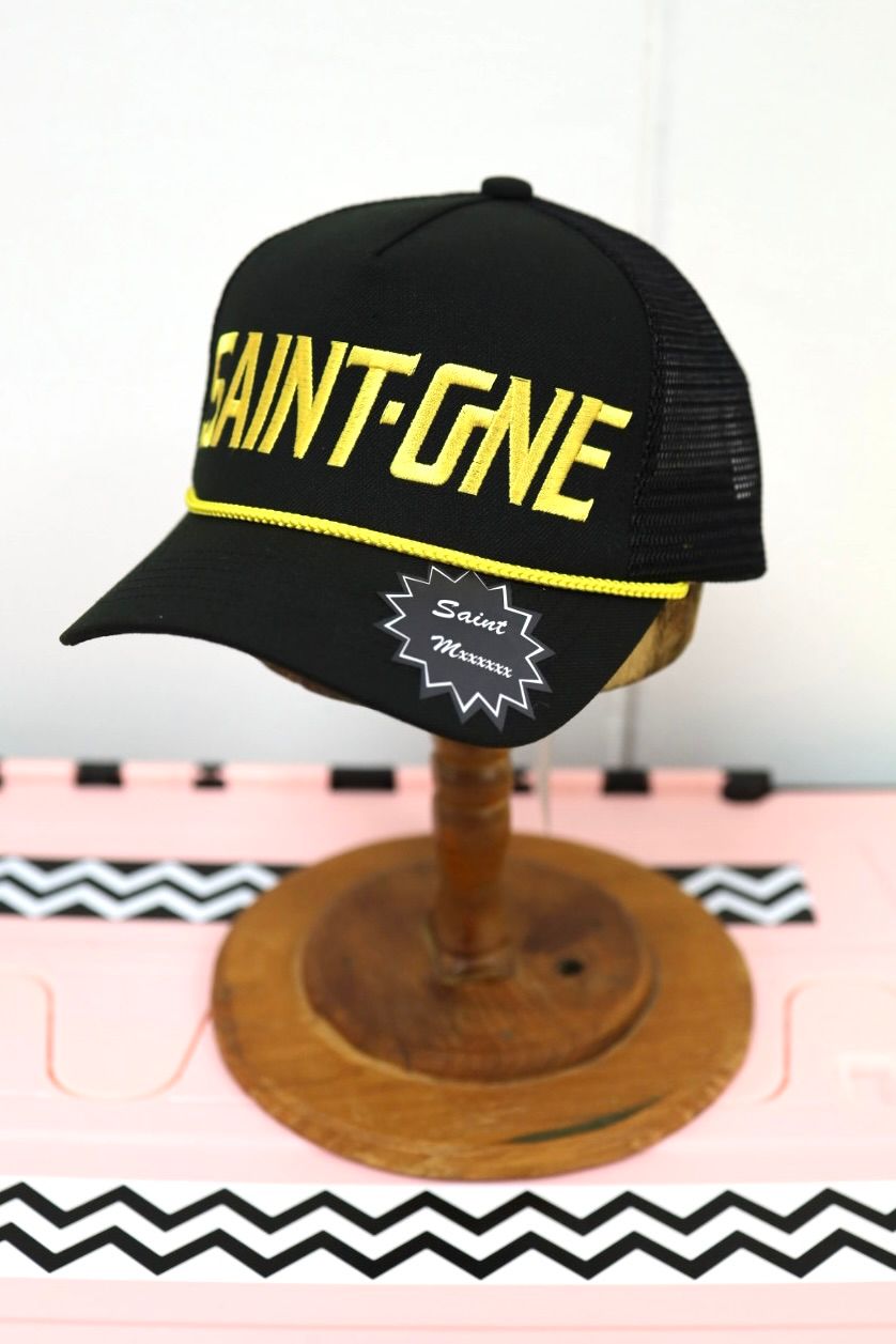 セントマイケル 26SS SAINT ONE MESH CAP(SM-MK8-0000-084)BLACK☆4月29日(水)新作発売！