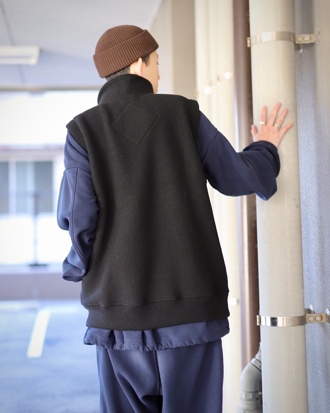 CANADA GOOSE カナダグース Mersey Vest Kind Fleeceスタイル
