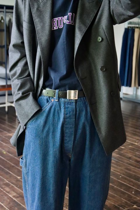 A.PRESSE アプレッセ 2023 Style2 Double Breasted Jacketスタイル