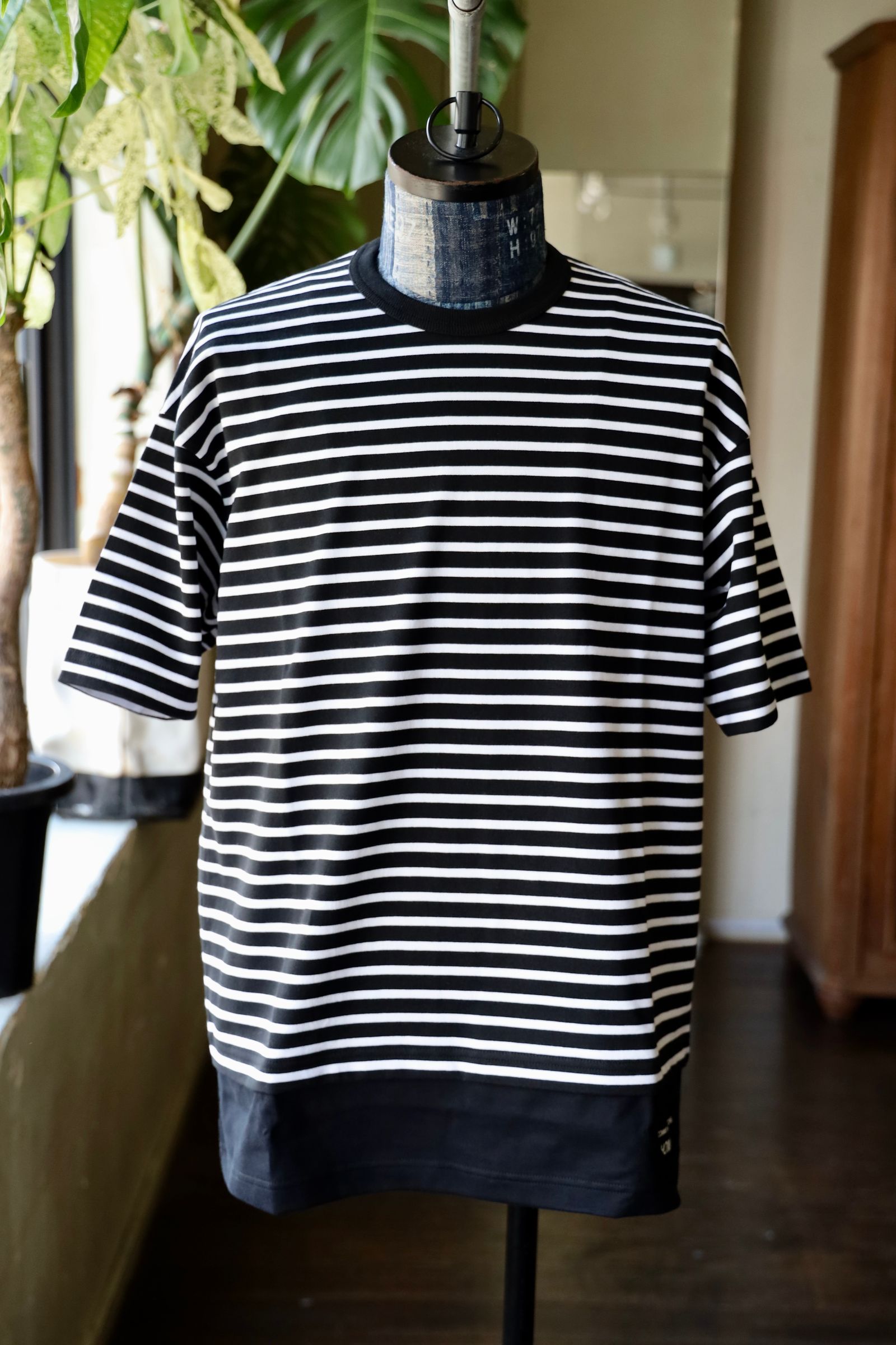 送料無料】COMME des GARCONS メンズ ボーダードット ロンT