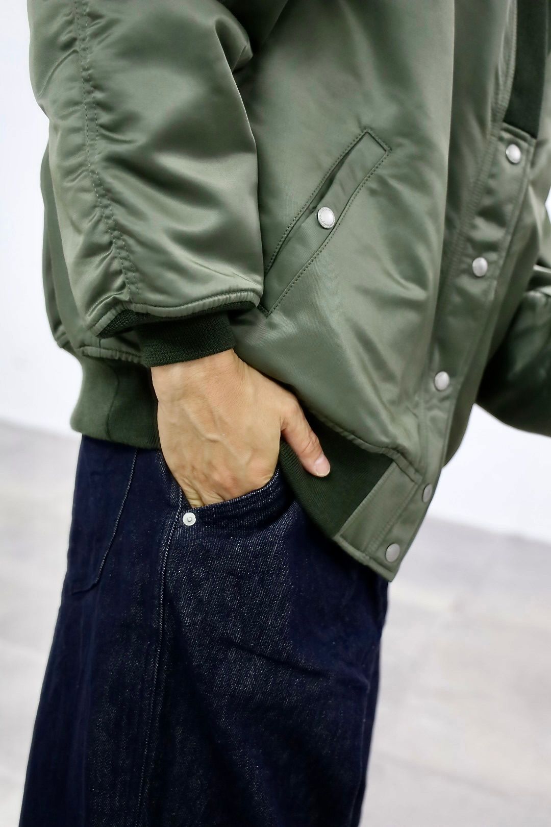 COMME des GARCONS HOMME ダブルツイルミリタリージャケットスタイル
